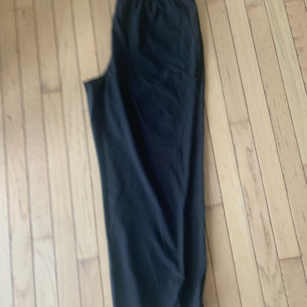 Reitmans ankle cropped pants black size Large excellent condition
